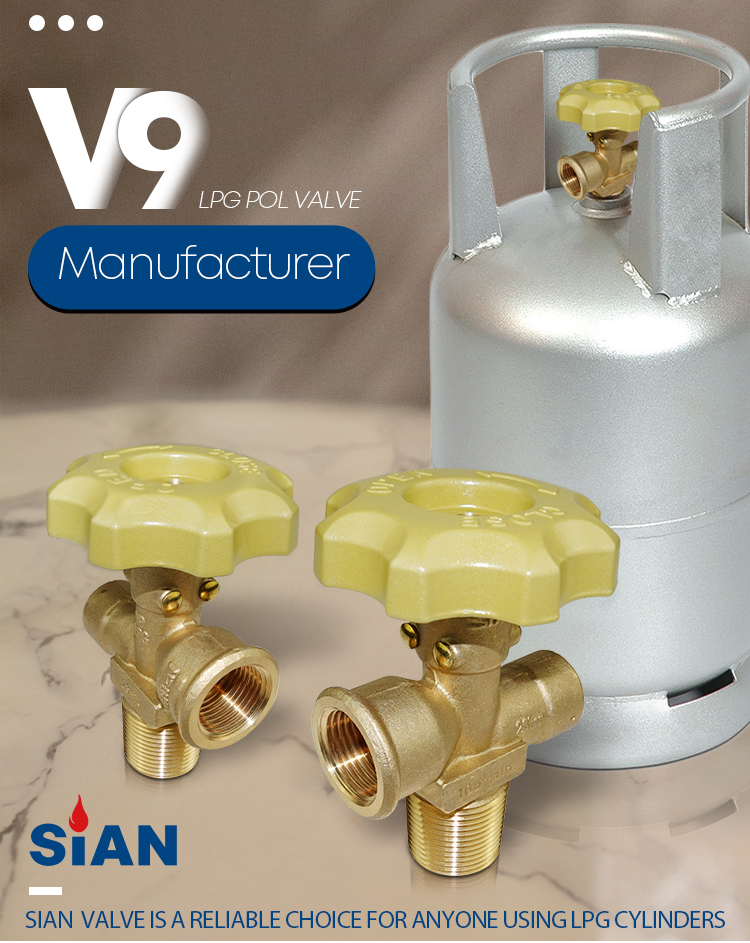 Sian LPG Cylinder V9 Polventil (1)