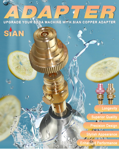 Sian CO2 Soda Water Machine Flaschenventile Adapter