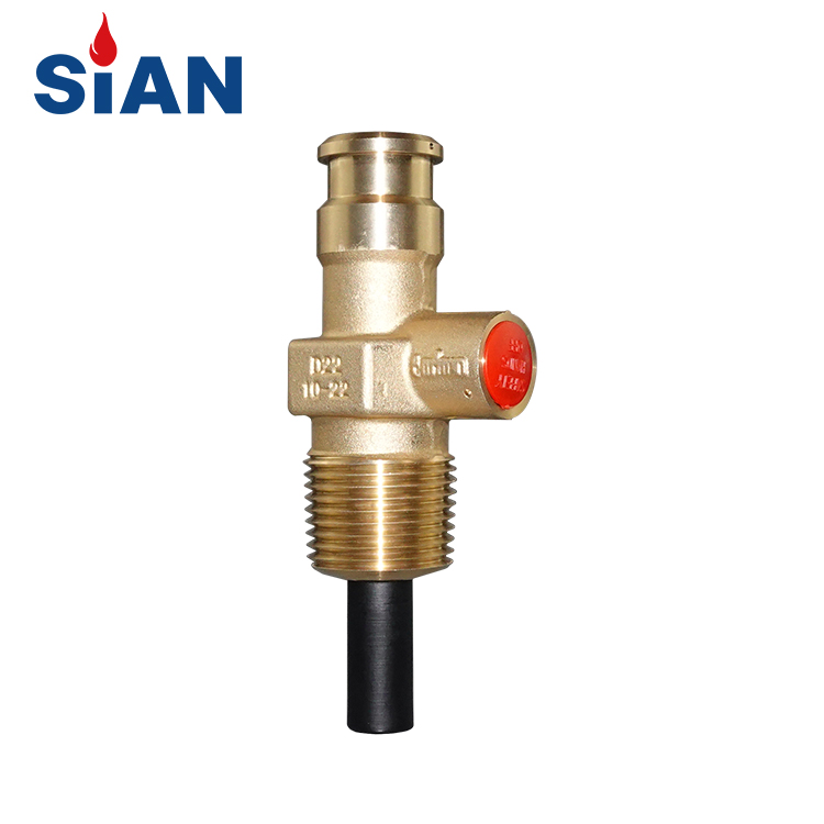 Sian-Kompaktventilhersteller D22 selbstklammende LPG-Gaszylinder 22-mm-Ventile