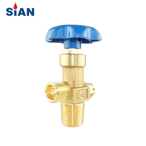 Hohe Qualität China FUHUA Fabrik SiAN Marke QF-2 Industrieller Sauerstoff Stickstoff Air Safe Zylinder Flapper Typ Messing Gasventil