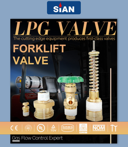 Sian Manufacturer Safety Brass LPG -Gabelstaplerzylinderventile