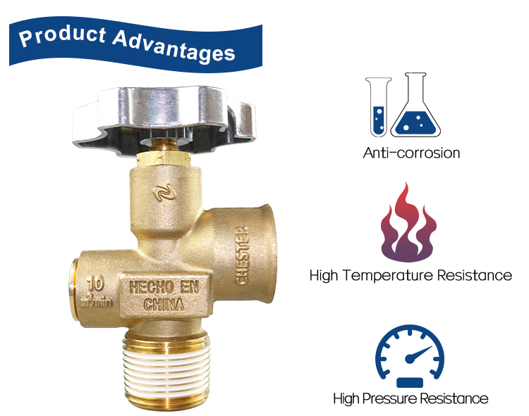 MX100 LPG Zylinderventil Messingpolventil f&uuml;r Mexiko (11)