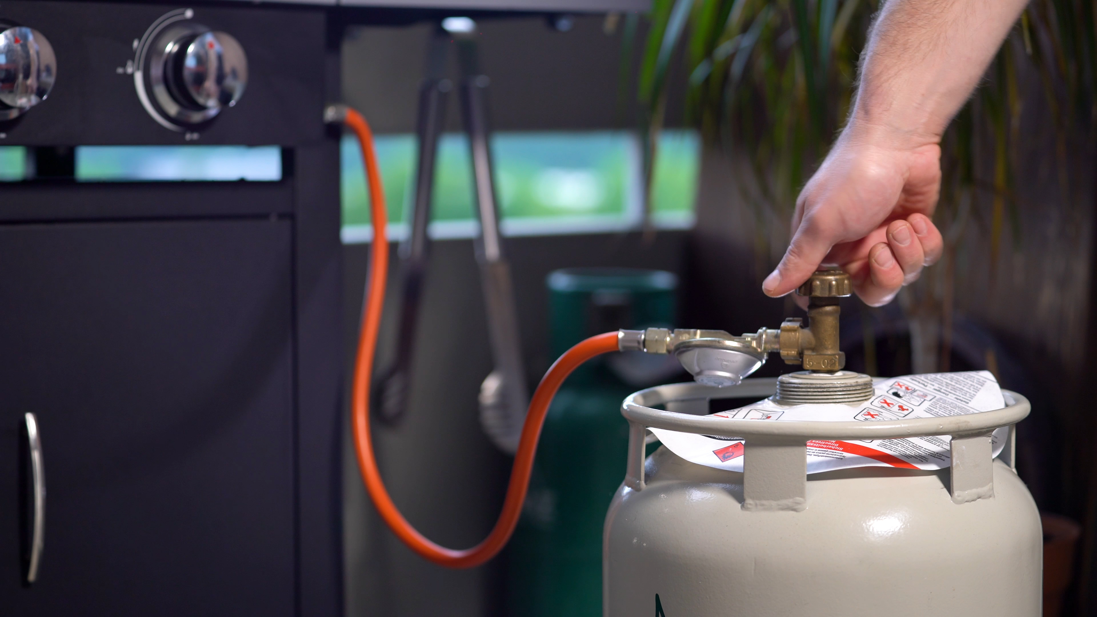 Sian-LPG-Ventil-installiertem zu Zylinder